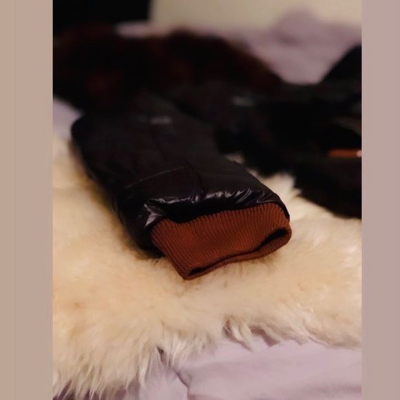 Russian down jacket with fox fur hood - Picture 4 of 6